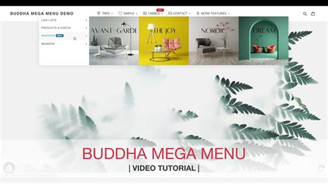 buddha mega menu